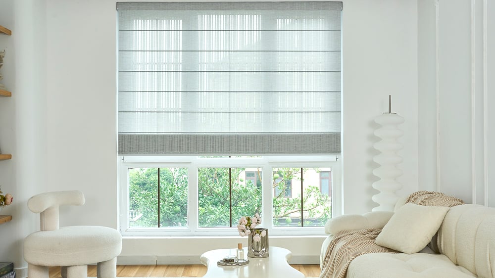 Natural Roman Shades